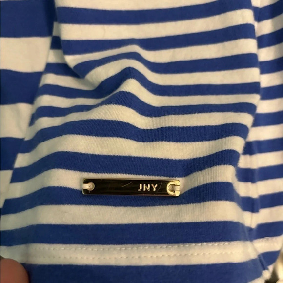 Jones NY long sleeve striped tee! Comfy, casual, but can dress up for‎ office - Picture 2 of 6